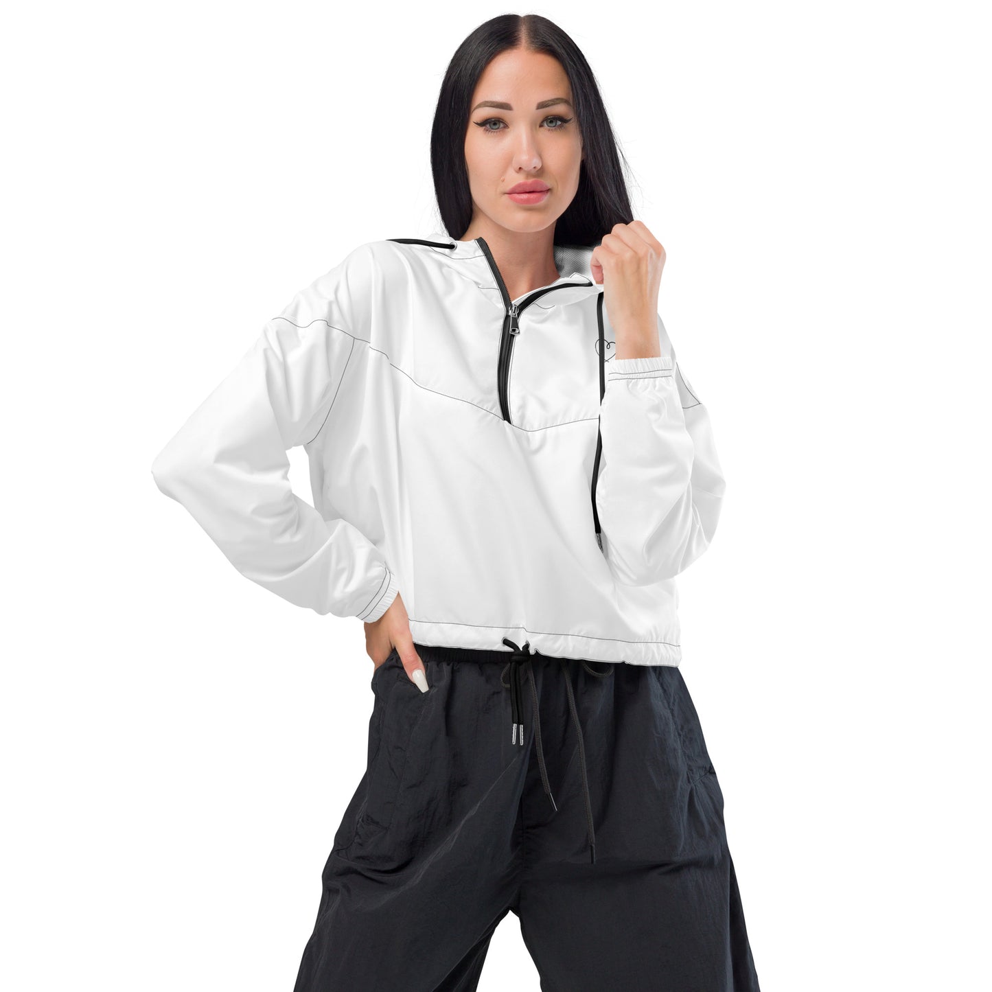 WILD AND FREE Women’s cropped windbreaker