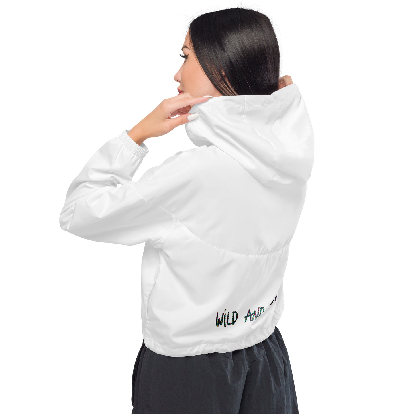 WILD AND FREE Women’s cropped windbreaker